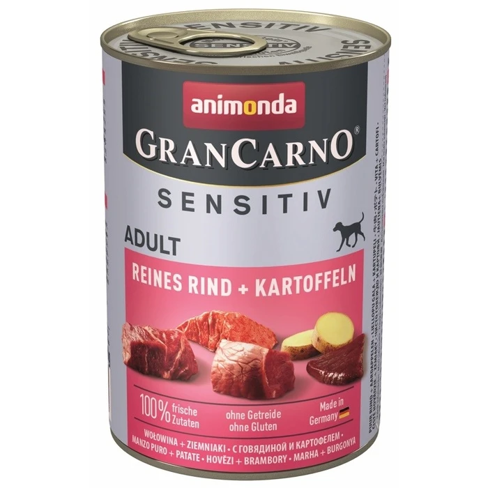 Υγρή Τροφή Σκύλων Animonda GranCarno Adult Sensitiv Beef with potatoes 400g