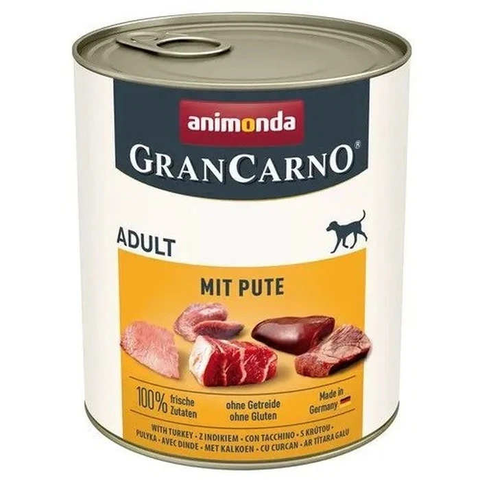 Υγρή Τροφή Σκύλων Animonda GranCarno Adult with turkey 800g