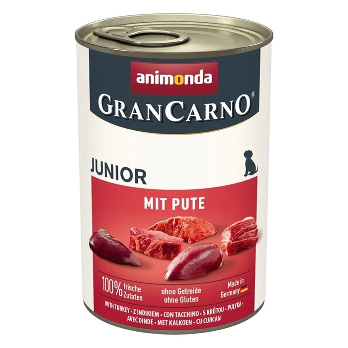 Υγρή Τροφή Σκύλων Animonda GranCarno Junior with turkey 400g