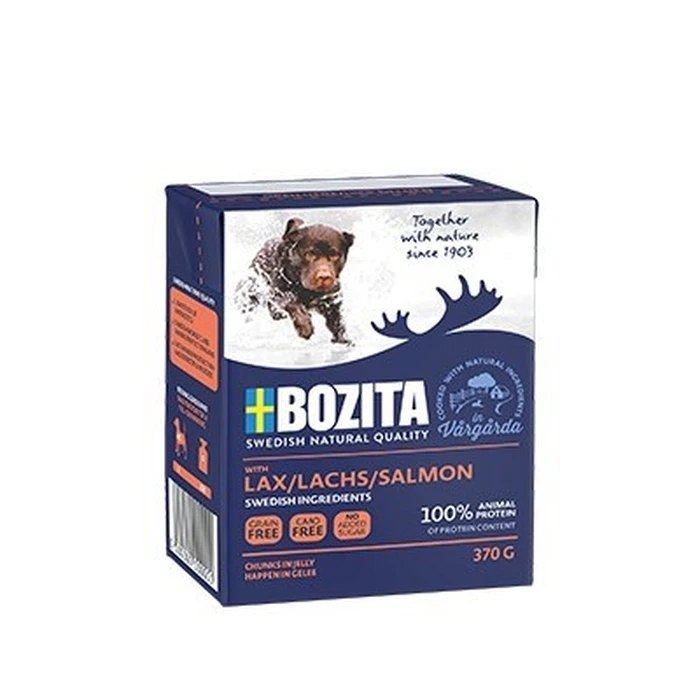 Υγρή Τροφή Σκύλων Bozita 00004260 dogs moist food Salmon Adult 370 g