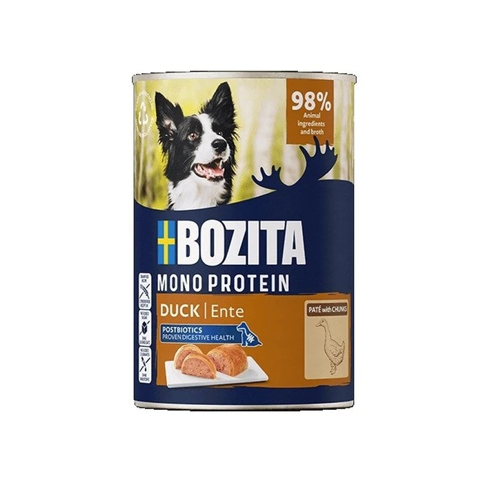 Υγρή Τροφή Σκύλων Bozita Monoprotein Pate Duck 400g