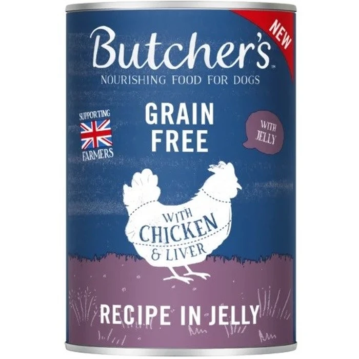 Υγρή Τροφή Σκύλων Butcher's Original Mega pack mix pieces in jelly 6 x 400g