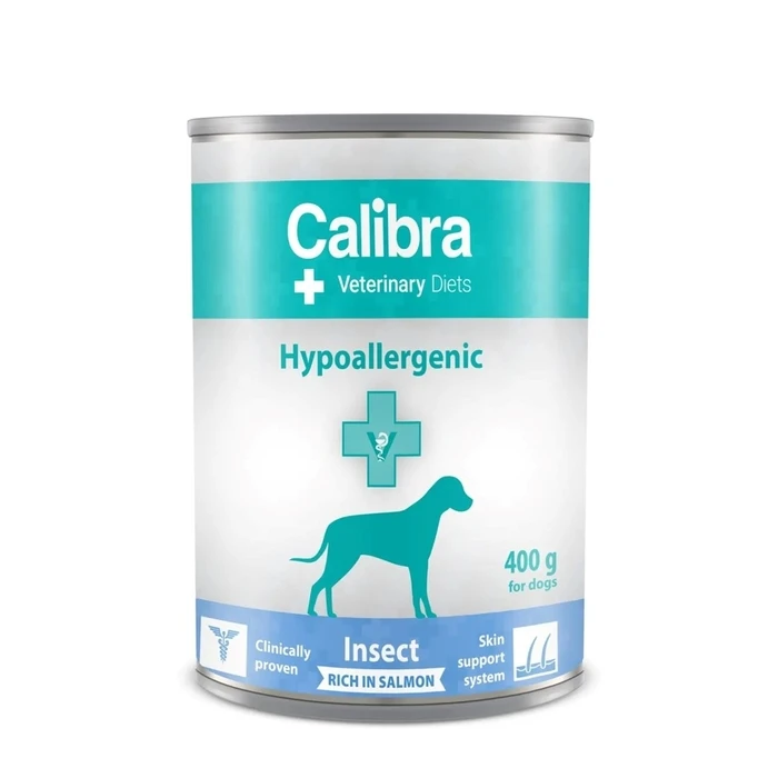 Υγρή Τροφή Σκύλων Calibra VD Dog Hypoallergenic Insect&Salmon 400g