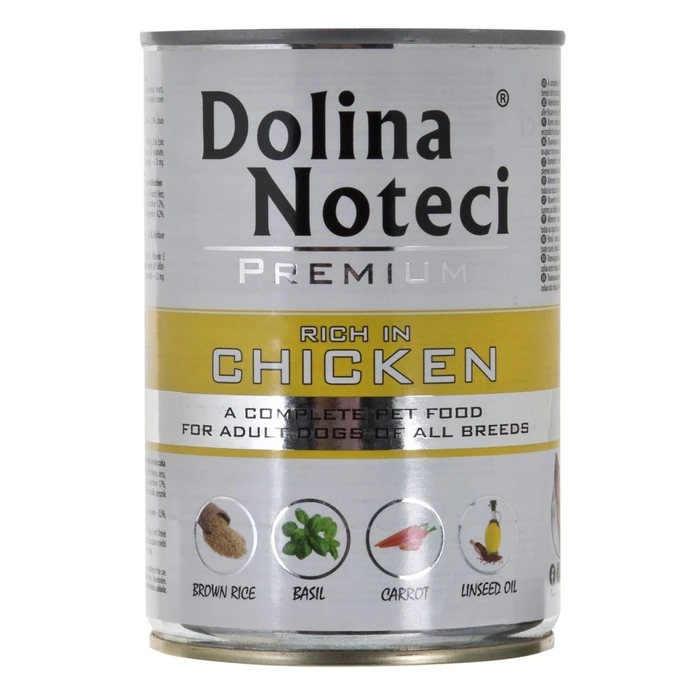 Υγρή Τροφή Σκύλων Dolina Noteci Premium Rich in chicken 400 g