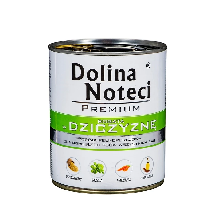 Υγρή Τροφή Σκύλων Dolina Noteci Premium Rich in game 800 g