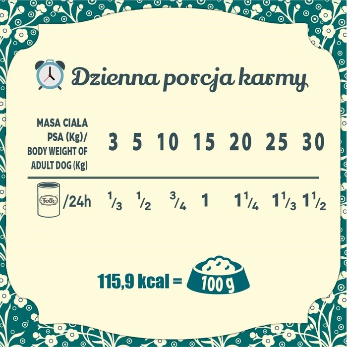 Υγρή Τροφή Σκύλων Folk Delicious Masurian roe venison 800g