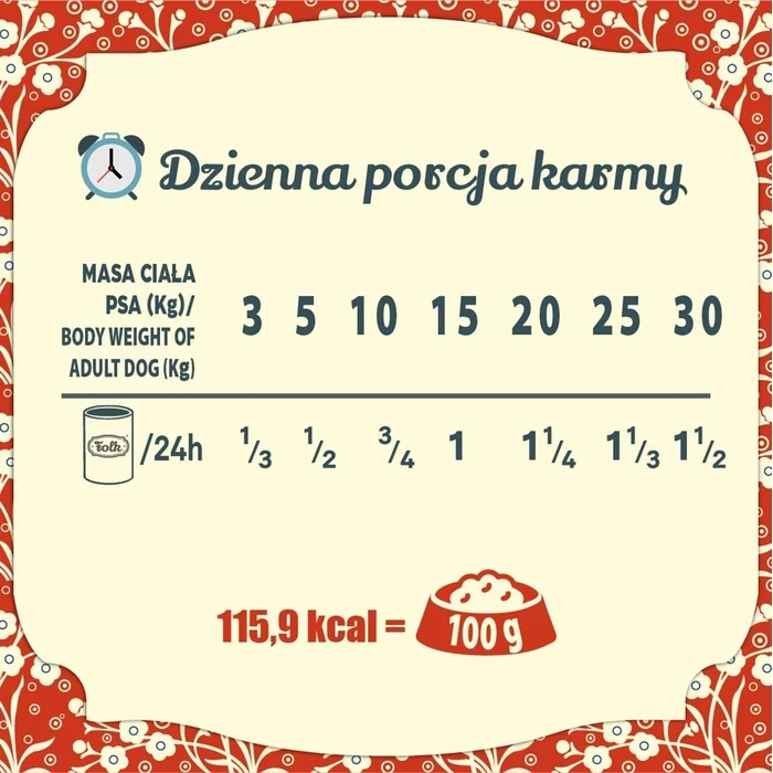 Υγρή Τροφή Σκύλων Folk Splendid deer venison of Greater Poland 800g