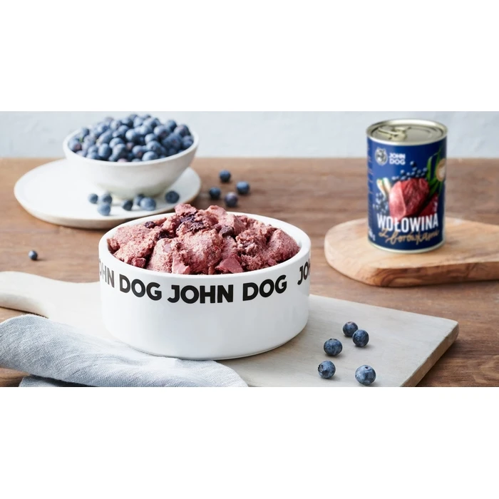 Υγρή Τροφή Σκύλων John Dog Berry Line Adult Beef with Blueberries 400g
