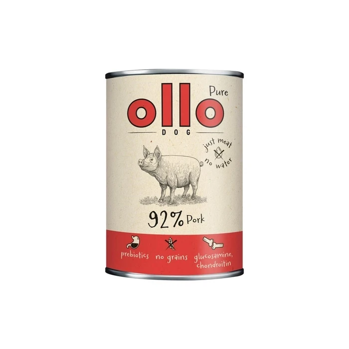 Υγρή Τροφή Σκύλων Ollo Pure Pork 850g