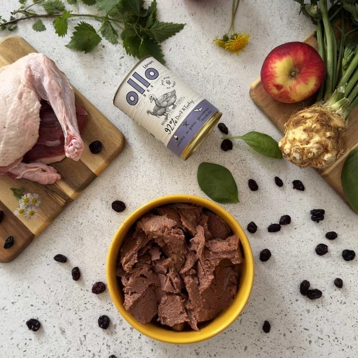 Υγρή Τροφή Σκύλων Ollo Umami Duck and turkey 850g