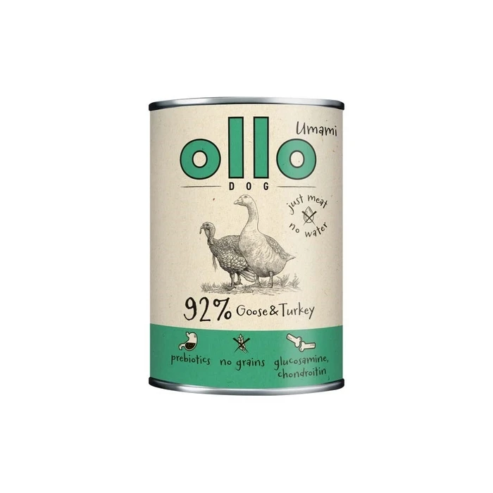 Υγρή Τροφή Σκύλων Ollo Umami Goose and turkey 850g