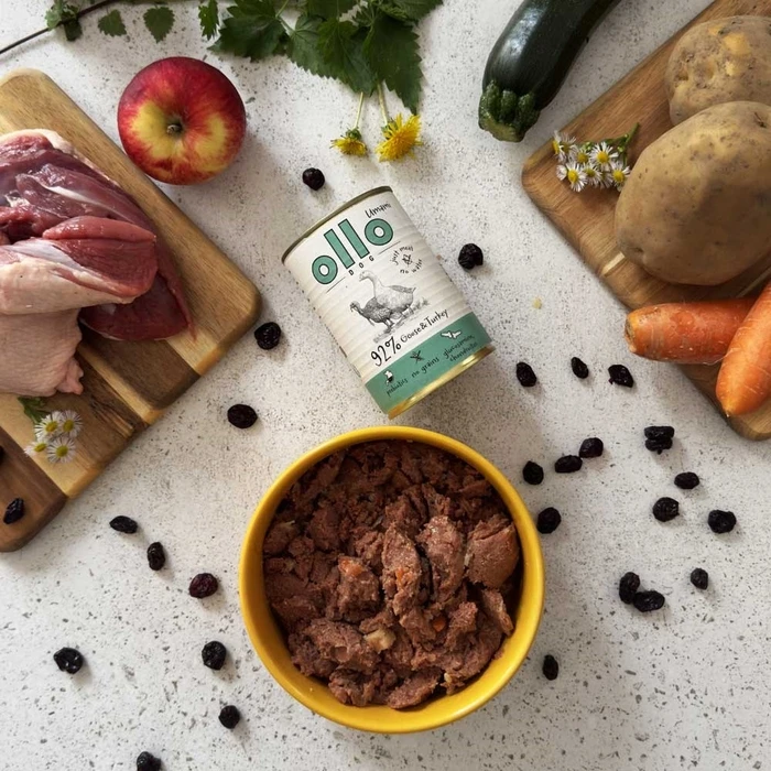 Υγρή Τροφή Σκύλων Ollo Umami Goose and turkey 850g