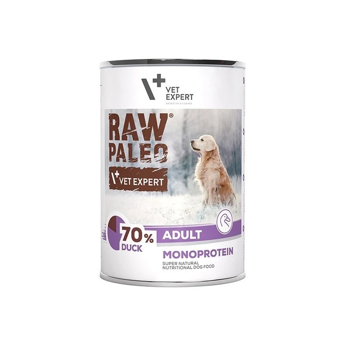 Υγρή Τροφή Σκύλων Raw Paleo Adult Monoprotein Duck 400 g