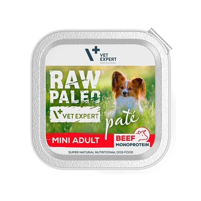 Υγρή Τροφή Σκύλων Raw Paleo Pate Mini Adult Beef 150 g