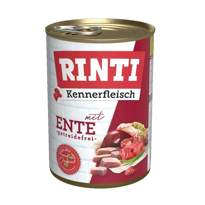 Υγρή Τροφή Σκύλων Rinti Kennerfleisch Duck 400g