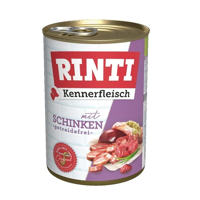 Υγρή Τροφή Σκύλων Rinti Kennerfleisch Ham 400g