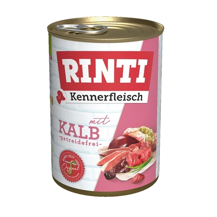 Υγρή Τροφή Σκύλων Rinti Kennerfleisch Veal 400g
