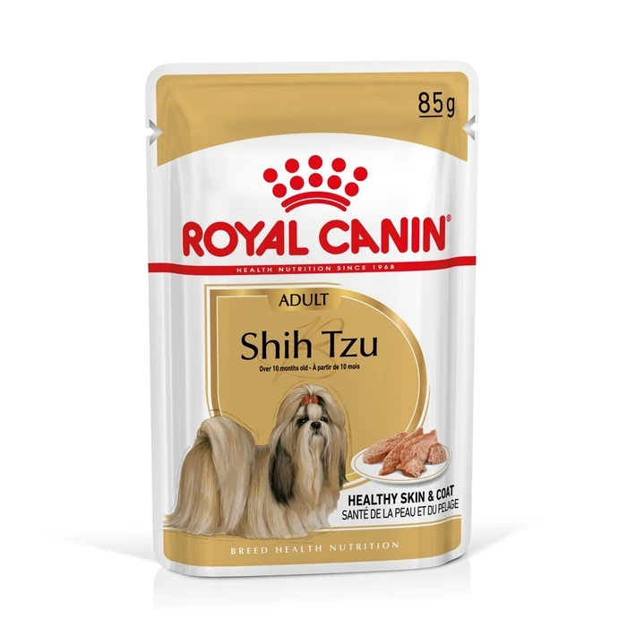Υγρή Τροφή Σκύλων Royal Canin Shih Tzu Adult Wet dog food Pâté 12x85 g