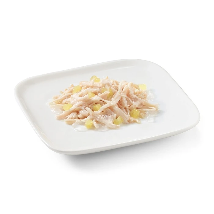 Υγρή Τροφή Σκύλων Schesir Chicken with pineApple in jelly 150g