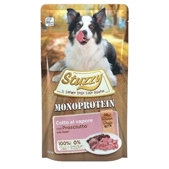 Υγρή Τροφή Σκύλων Stuzzy Monoprotein Ham 150 g