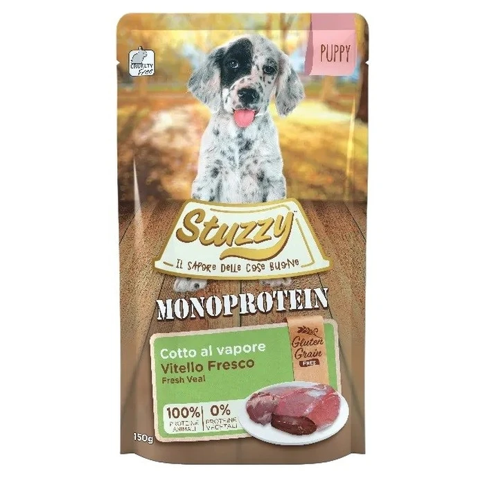 Υγρή Τροφή Σκύλων Stuzzy Monoprotein Puppy Veal 150 g