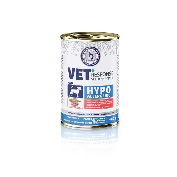 Υγρή Τροφή Σκύλων Vet Response Hypoallergenic Rabbit 400g