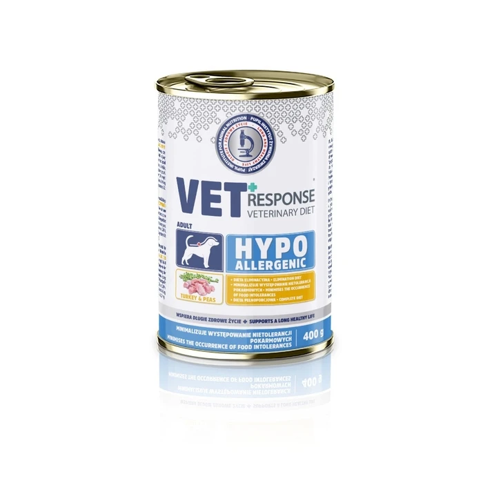 Υγρή Τροφή Σκύλων Vet Response Hypoallergenic Turkey 400g