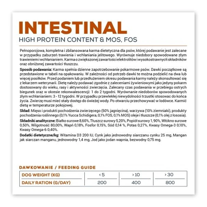 Υγρή Τροφή Σκύλων Vetexpert Veterinary Diet Intestinal Dog - wet food for dogs - 400g