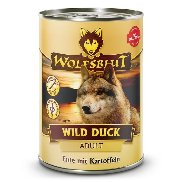 Υγρή Τροφή Σκύλων Wolfsblut Wild Duck Duck with potatoes 395g