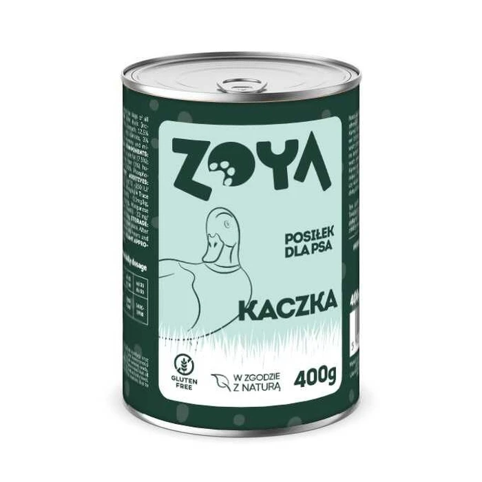 Υγρή Τροφή Σκύλων Zoya Duck 400g