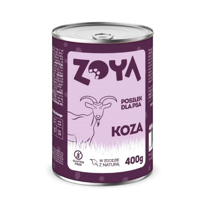 Υγρή Τροφή Σκύλων Zoya Goat 400g