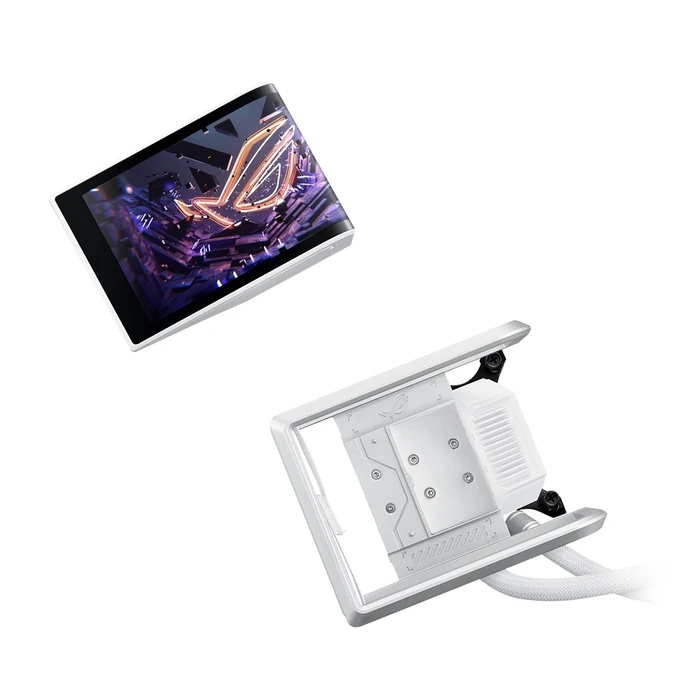 Υδρόψυξη Asus ROG RYUO IV 360 ARGB Wht - all-in-one water cooling, 12cm (White)