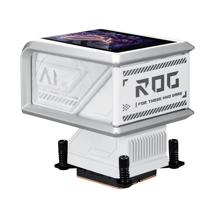 Υδρόψυξη Asus ROG RYUO IV 360 ARGB Wht - all-in-one water cooling, 12cm (White)