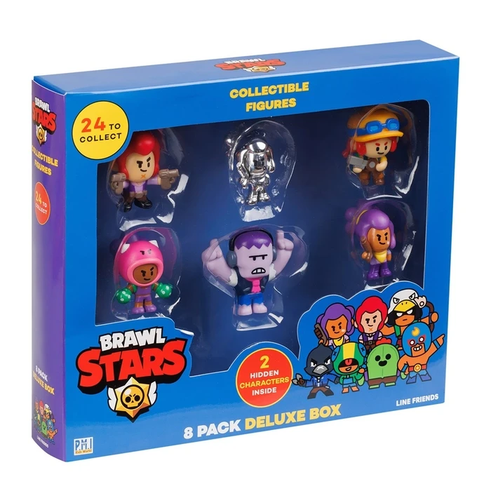 Φιγούρα BRAWL STARS S1 FIGURES - 8 PACK DELUXE BOX VER.C