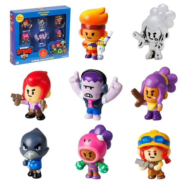 Φιγούρα BRAWL STARS S1 FIGURES - 8 PACK DELUXE BOX VER.C