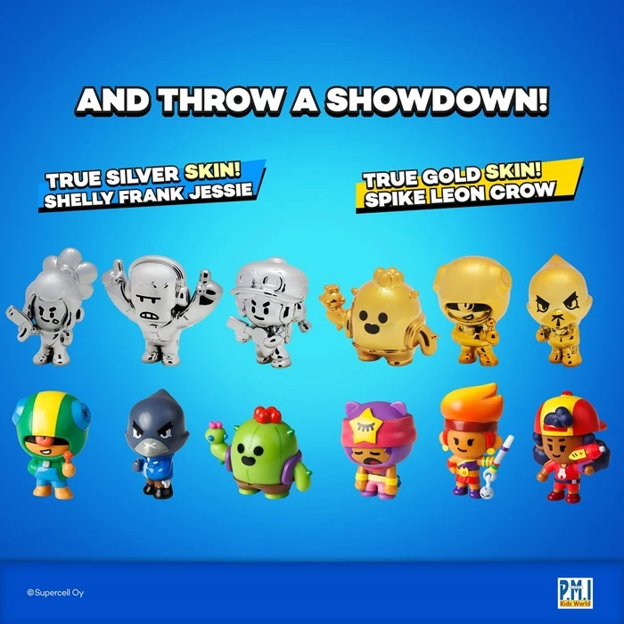 Φιγούρα BRAWL STARS S1 FIGURES - 8 PACK DELUXE BOX VER.C