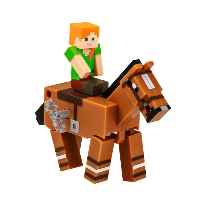 Φιγούρα Minecraft S2 3D WIND-UP TOY - ALEX & HORSE