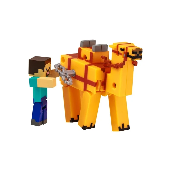 Φιγούρα Minecraft S2 3D WIND-UP TOY - STEVE & CAMEL