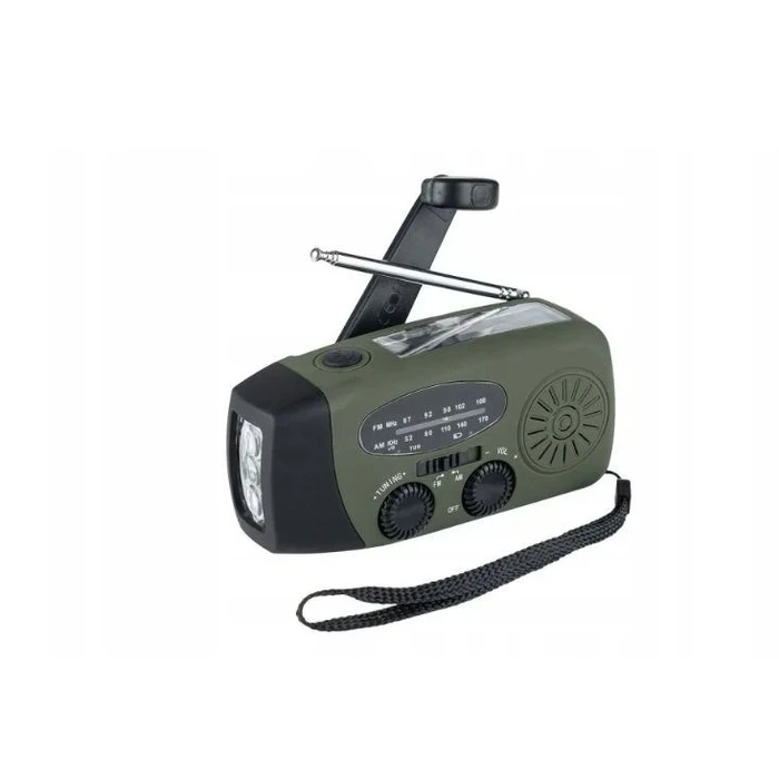 Φορητό Ραδιόφωνο Fosco Outdoormen Edit emergency radio. Solar-Dynamo