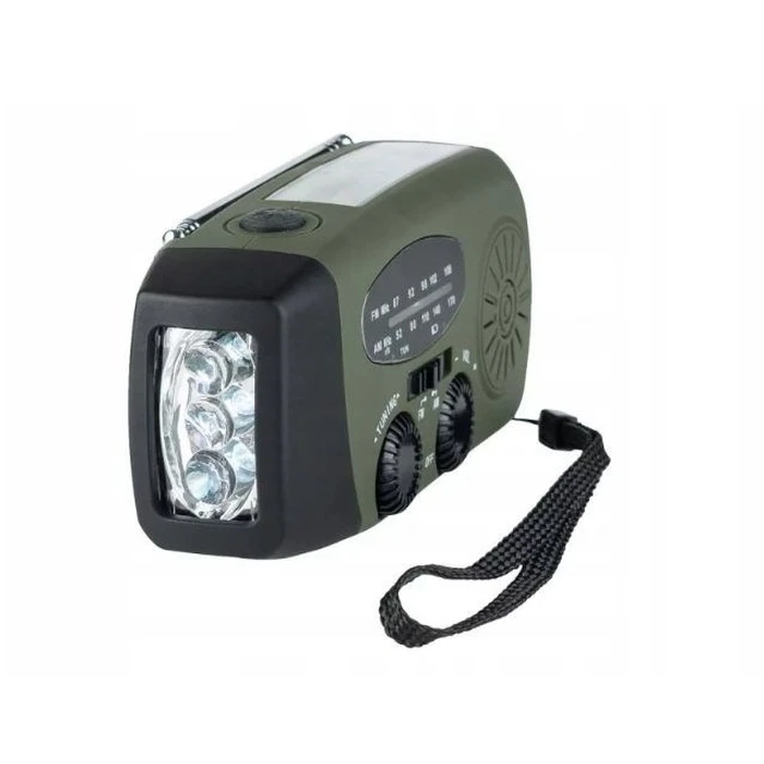 Φορητό Ραδιόφωνο Fosco Outdoormen Edit emergency radio. Solar-Dynamo