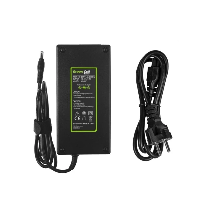 Φορτιστής Laptop Green Cell AD56P adapter/inverter Indoor 150 W Black