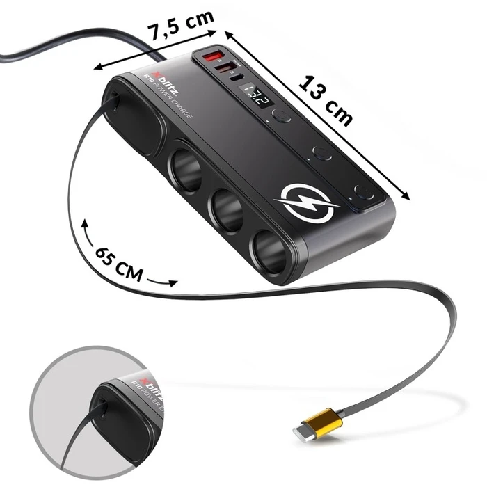 Φορτιστής Αυτοκινήτου Xblitz R10 POWER CHARGE