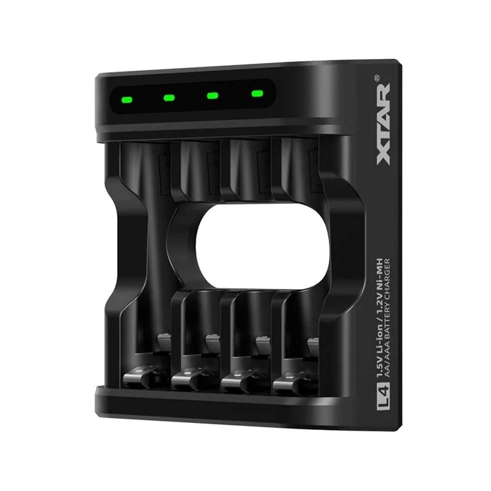 Φορτιστής Μπαταριών R03 / AAA, R6 / AA Li-ion 1,5V / NiMH - 4 slots