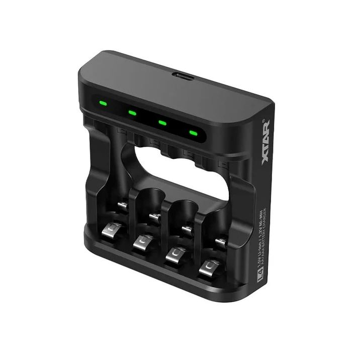 Φορτιστής Μπαταριών R03 / AAA, R6 / AA Li-ion 1,5V / NiMH - 4 slots