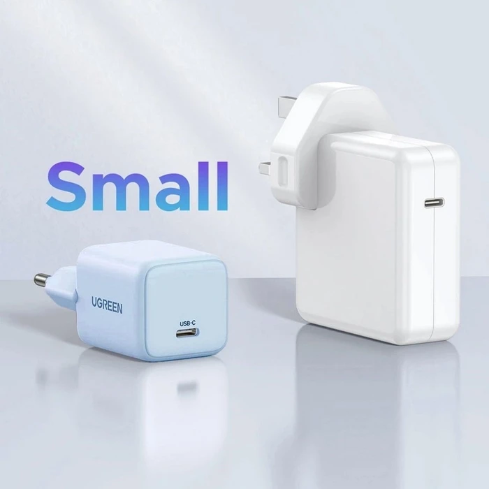 Φορτιστής Πρίζας Ugreen X512 20W GAN 1X USB-C POWER ADAPTER - Blue