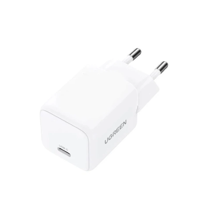 Φορτιστής Πρίζας Ugreen X513 30 W GAN 1x USB-C mains – White