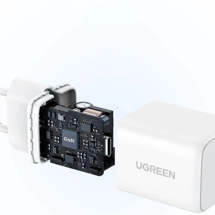 Φορτιστής Πρίζας Ugreen X513 30 W GAN 1x USB-C mains – White