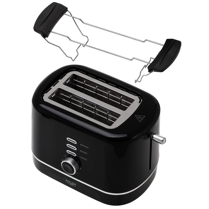 Φρυγανιέρα Adler AD 3224b with rack 7 browning levels Black