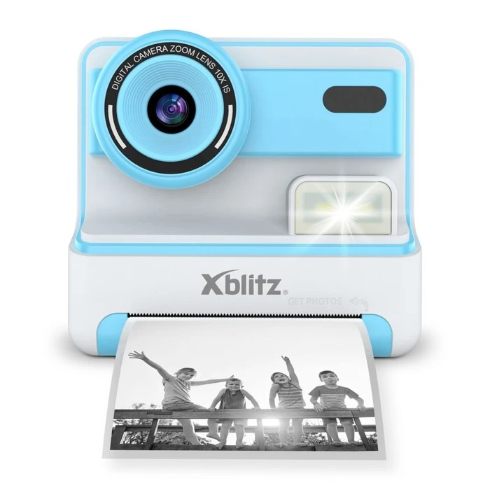 Φωτογραφική Μηχανή Xblitz FLASH Blue INSTANT with THERMAL PRINTER FOR CHILDREN