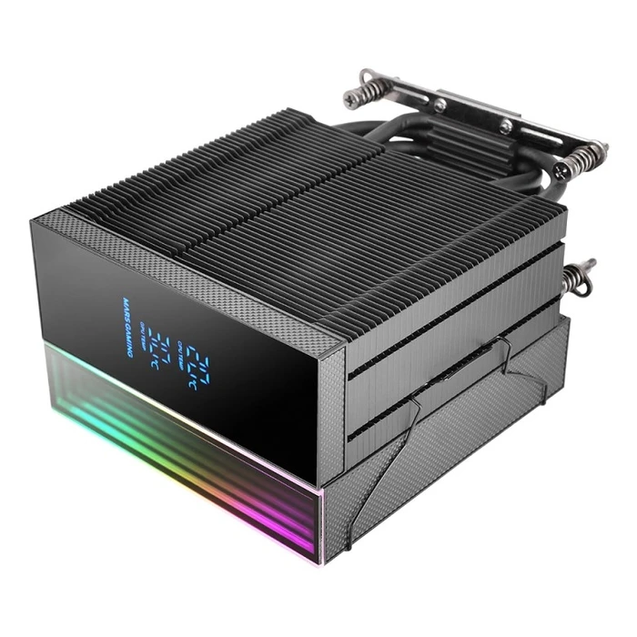 Ψύκτρα Επεξεργαστή Mars Gaming MCPU-LCD Air cooler 12cm Black 1 pc(s)